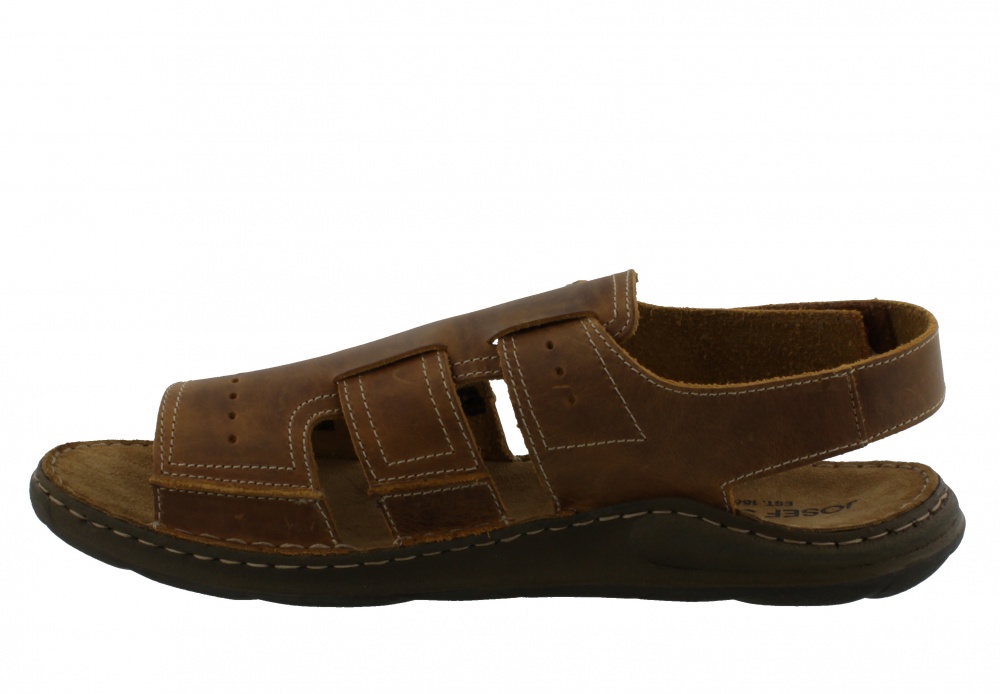 Josef Seibel Maverick 13 Sandal Castagne - Bigfootshoes